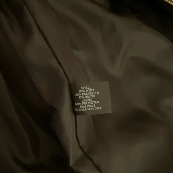 Michael Kors Hooded Wool Blend Coat - Picture 6 of 6